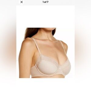 Natori Discreet Spacer Bra 30D NWT